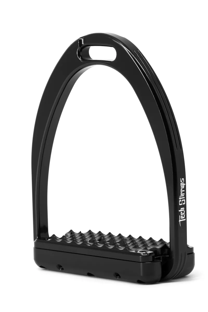 Tech Capri Dressage Stirrups Black